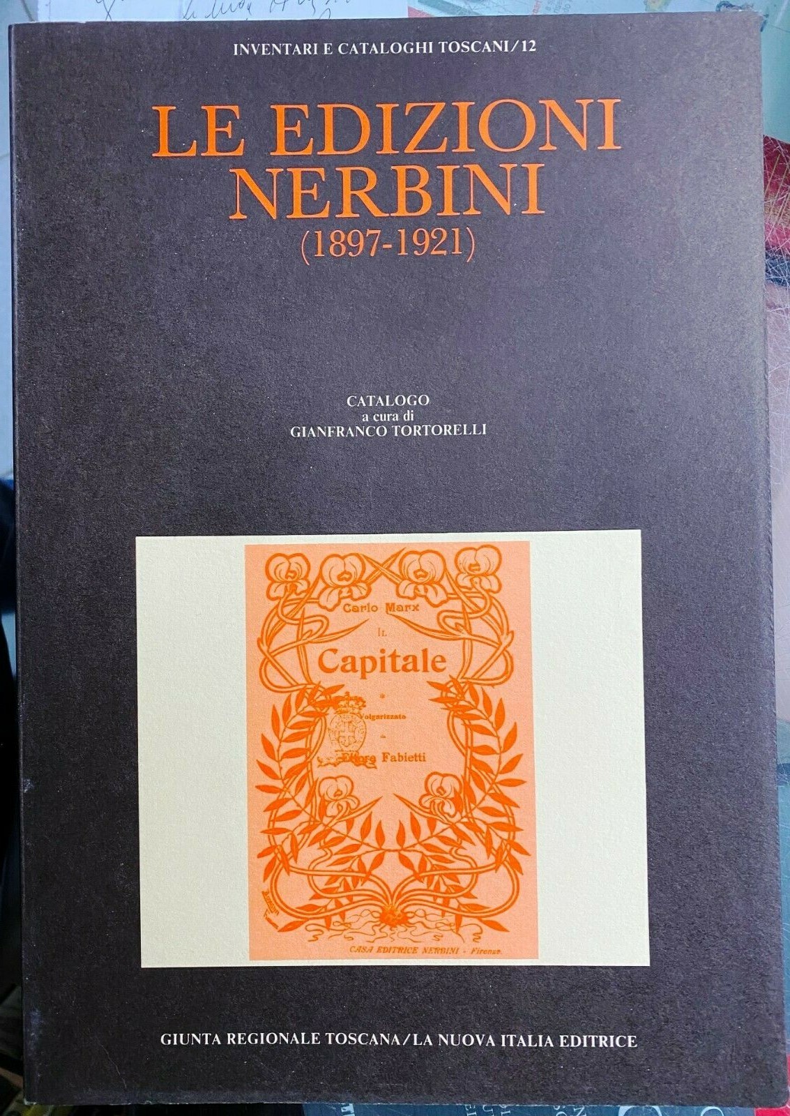 Copertina Le edizioni Nerbini (1897-1921): catalogo